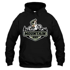 Mountain Bike Hoodie - Black