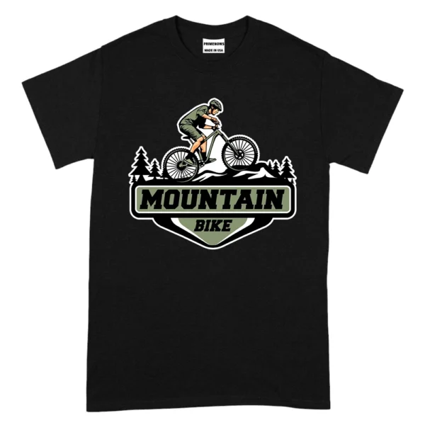 Mountain Bike TShirt - Black