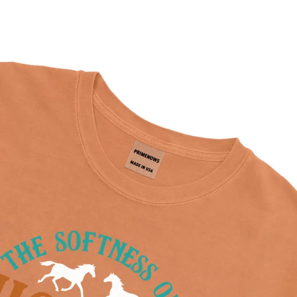 The Softness Of A Horses Unisex Comfort Colors T-shirts